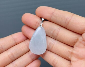 カニ翡翠ペンダント：天然ビルマ翡翠、S925シルバーベイル - Etsy 日本