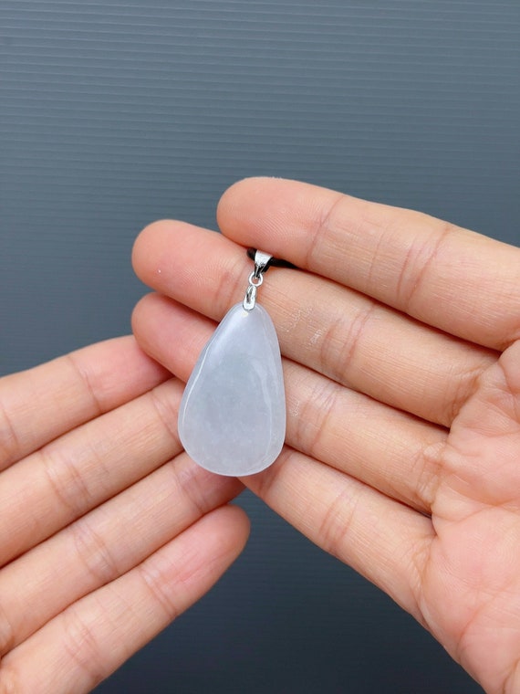 カニ翡翠ペンダント：天然ビルマ翡翠、S925シルバーベイル - Etsy 日本