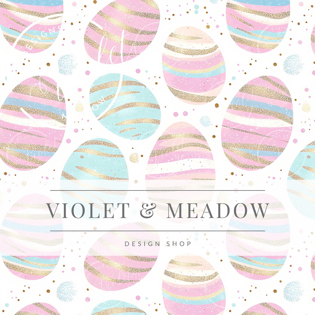 Seamless Easter Eggs | Easter Seamless Repeat Pattern Printable ...