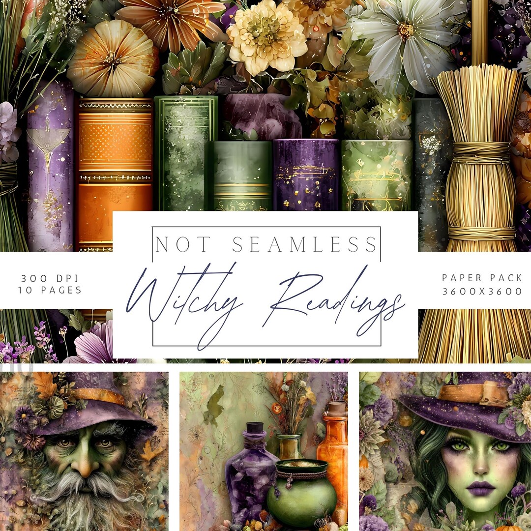 Grunge Gothic Cottage Junk Journal Pack | Floral Pattern | Fall Flowers ...