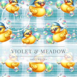 Sömlösa gummiankor | Anka sömlöst upprepat mönster utskrivbart sublimaton digitalt papper sömlöst upprepat mönster för tygtryck