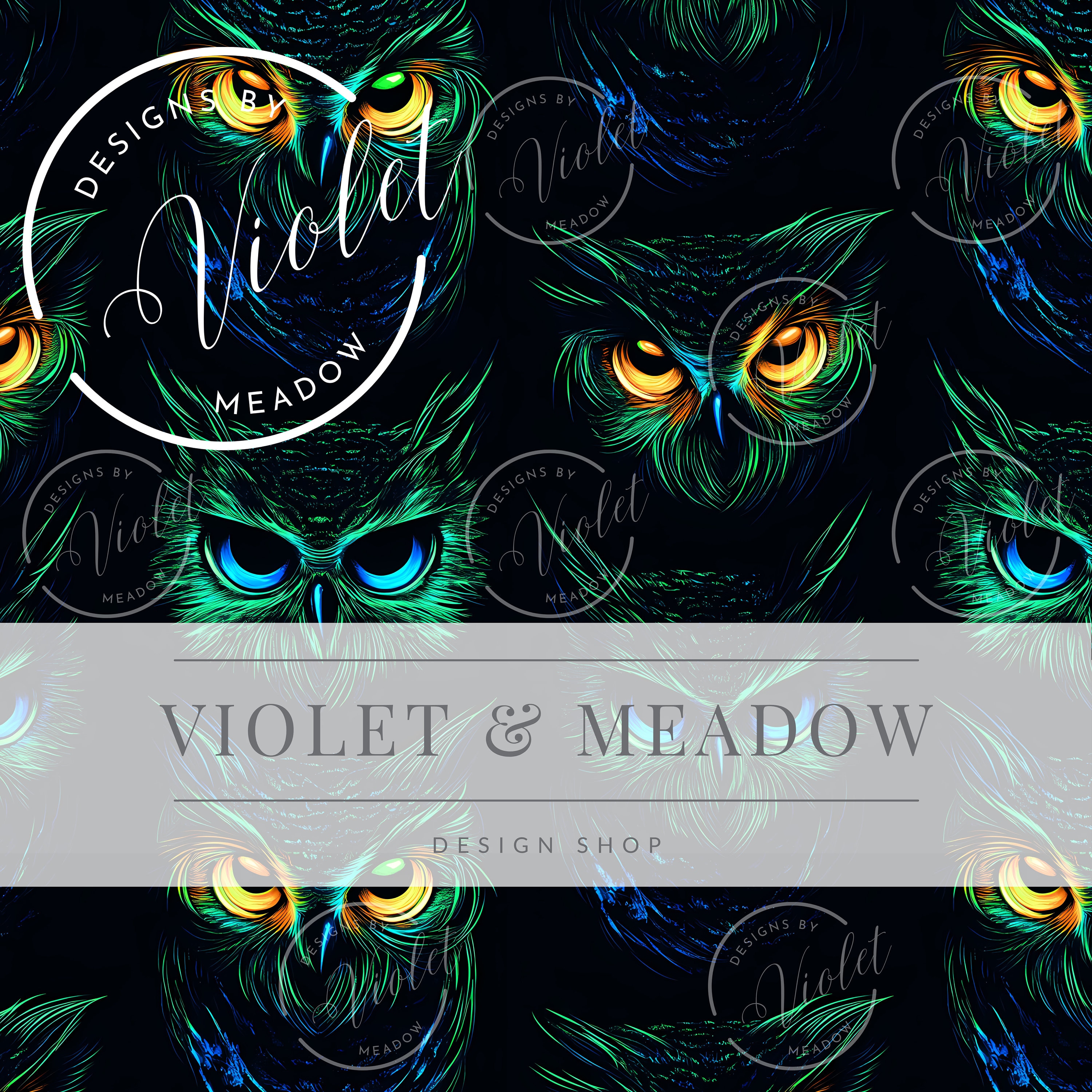 Seamless Owl Seamless Flowers Seamless Neutral Printable Digital Paper Pattern For Wallpaper, Tumble