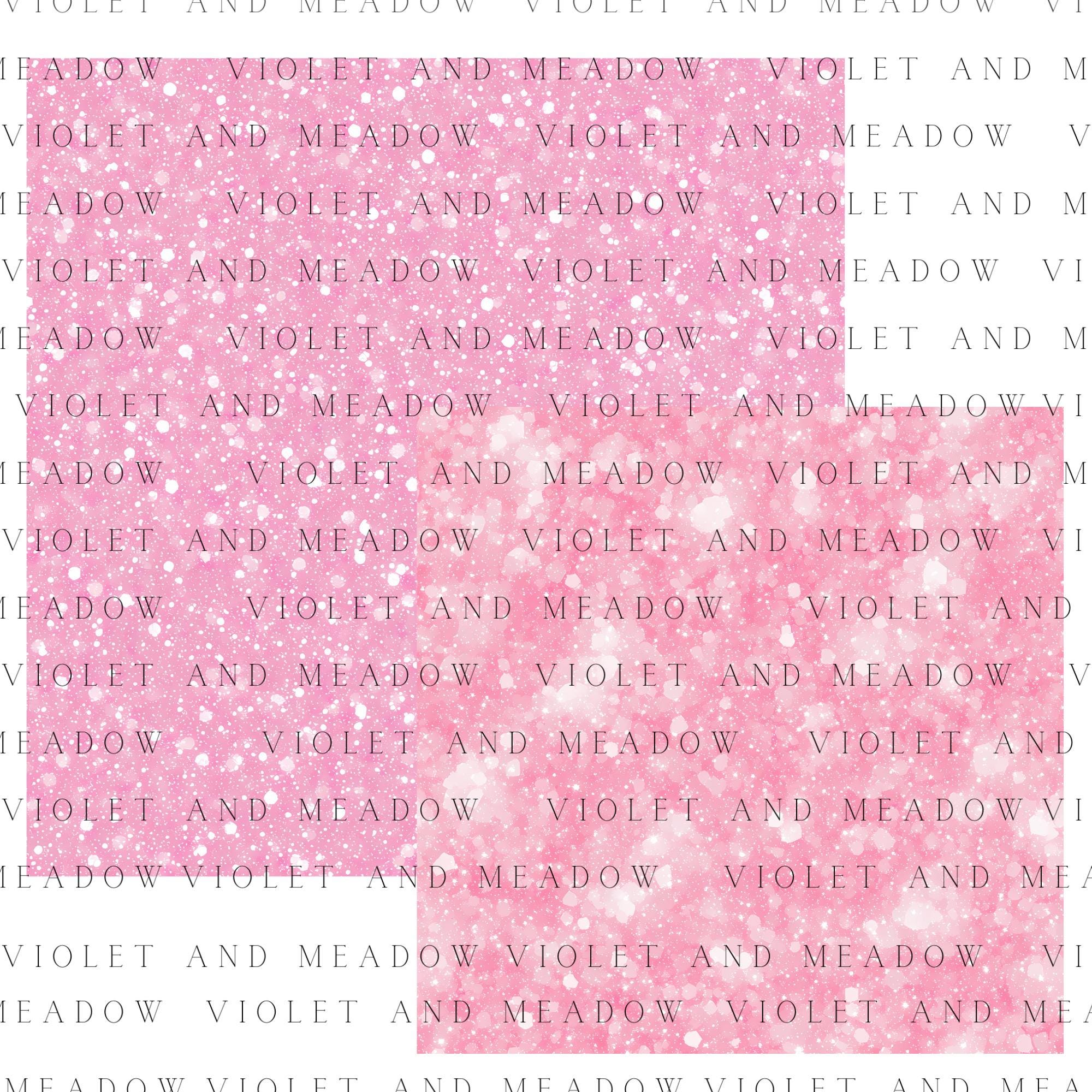 Pink Glitter Digital Paper | Printable Scrapbook Paper | Pink Glitter ...