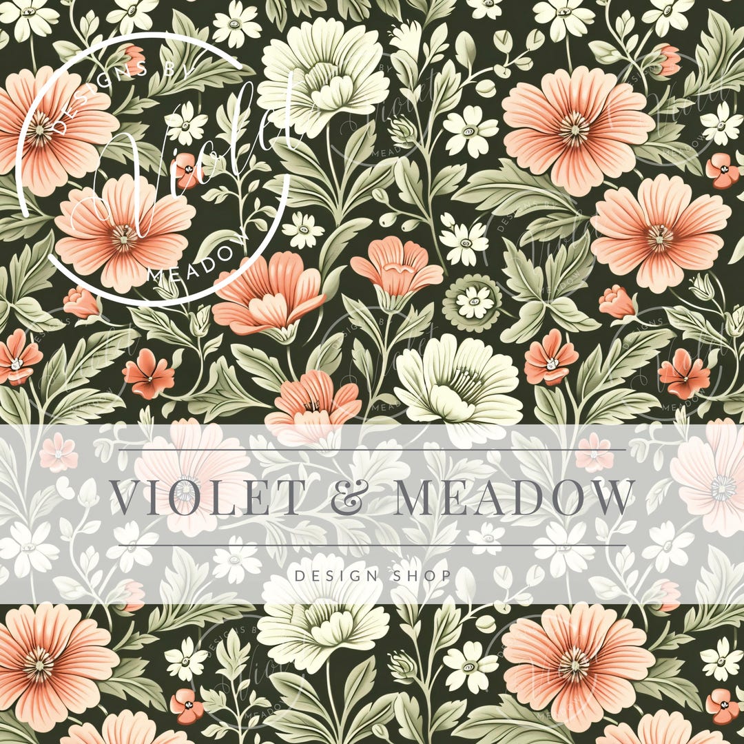 Wildflower Seamless Pattern | Wildflower Flowers | Seamless Repeat ...