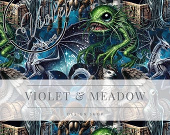 Dinosaurs Seamless Pattern Repeating File for Fabric Dinosaurs Digital ...