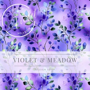 Shabby Chic Flowers Seamless Pattern, Soft Pastel Watercolor  Surface Design, Watercolor Seamless Pastel Flowers