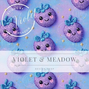 3D Cute Grapes Seamless Pattern Repeating File for Fabric 3D Fruit Digital Paper Pattern Tumbler Sublimation Design Wallpaper Pattern