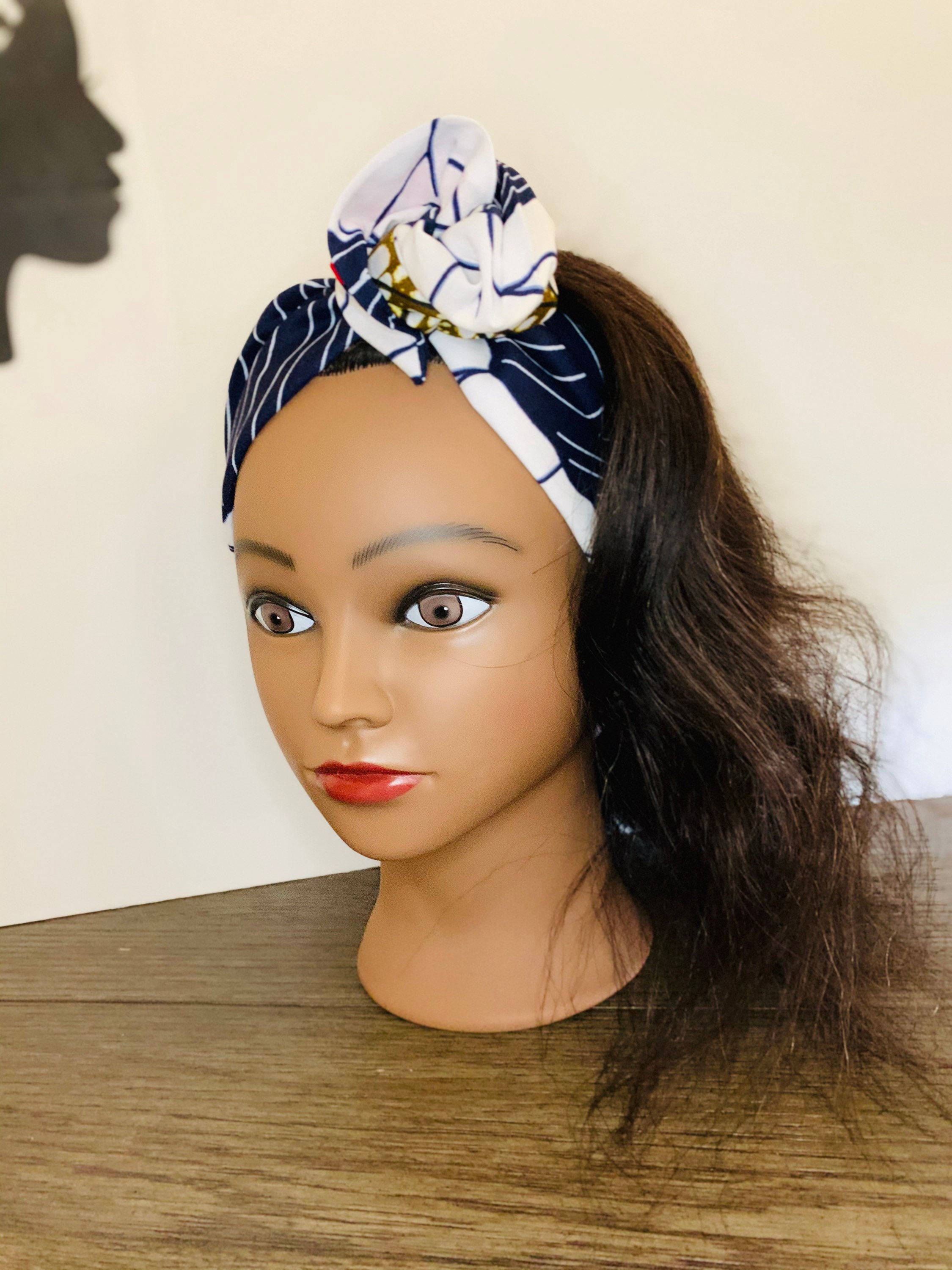 Easy twist tie African headband Etsy