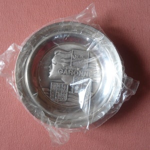 BSM Garonne Marine Nationale Medal on silver metal cup F.I.A. Lyon Dardilly new state in packaging