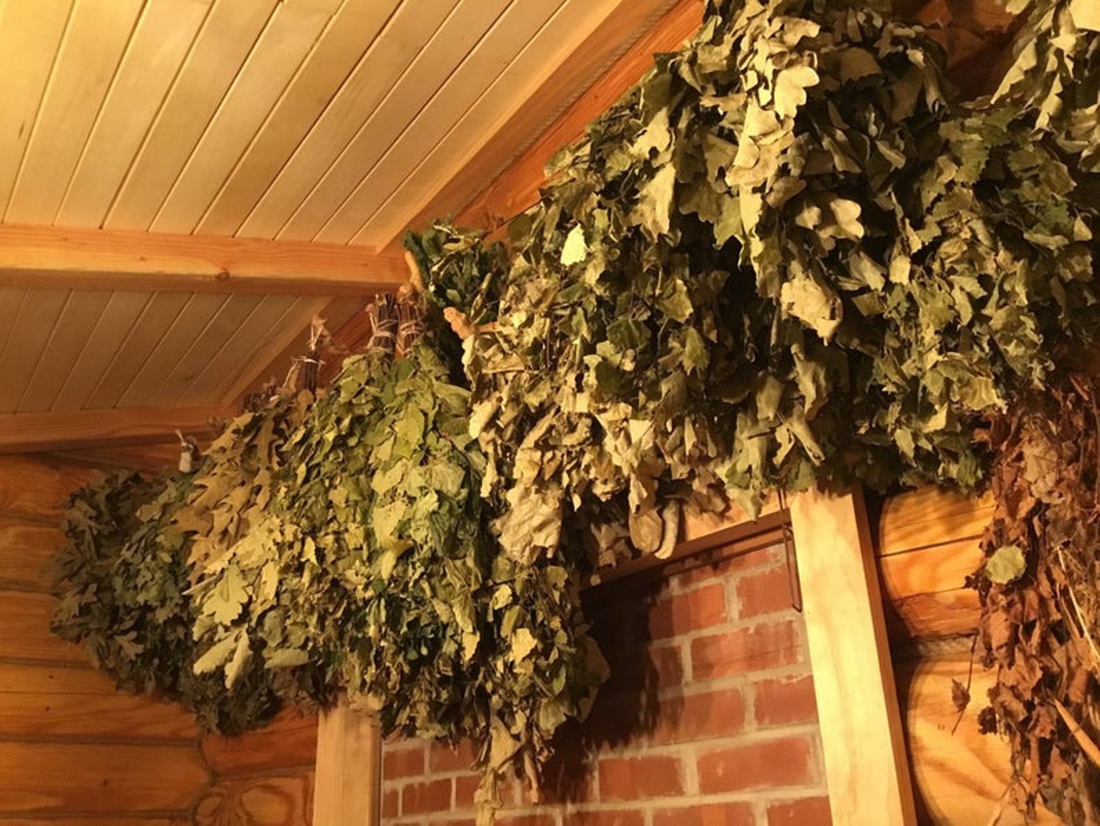 Set of 30 Canadian Oak Sauna Broom Natural Tree Leaves Twigs Etsy UK