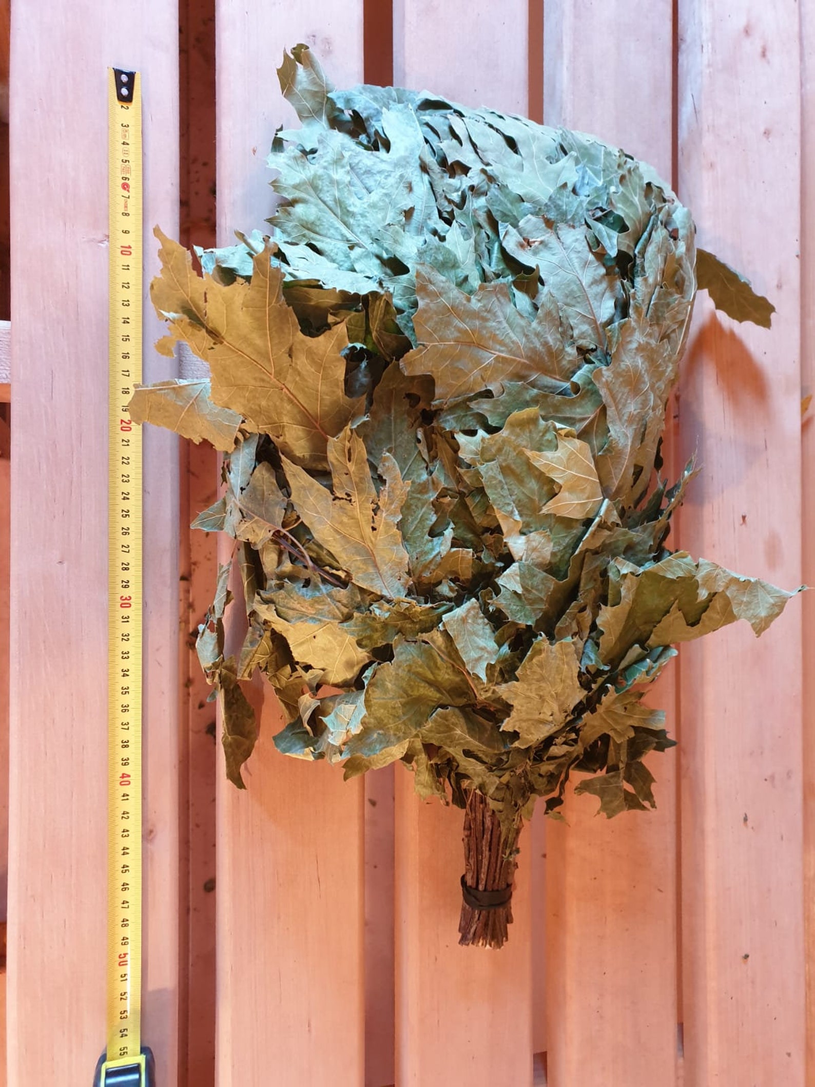 Set of 30 Canadian Oak Sauna Broom Natural Tree Leaves Twigs Etsy UK