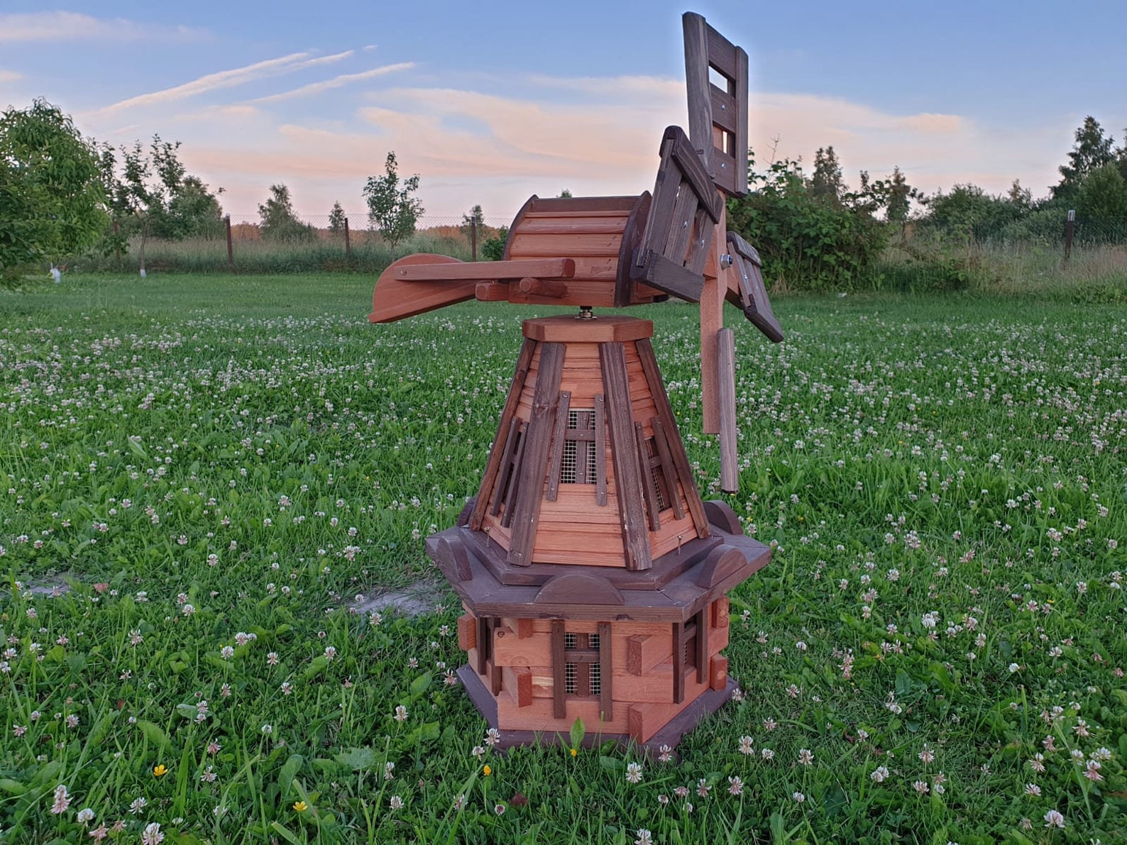 Wooden Windmill. Garden Decor Etsy