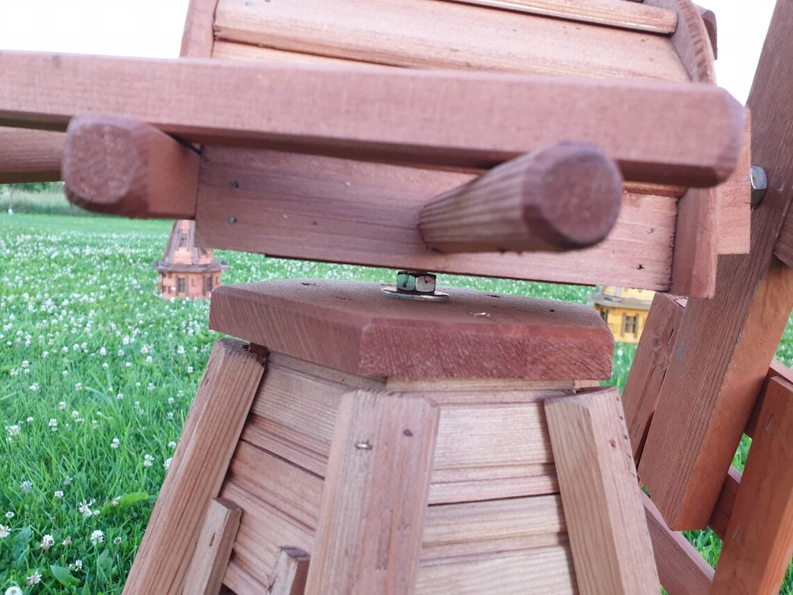 Wooden Windmill. Garden Decor. Etsy