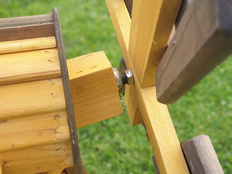 Wooden Windmill. Garden Decor Etsy