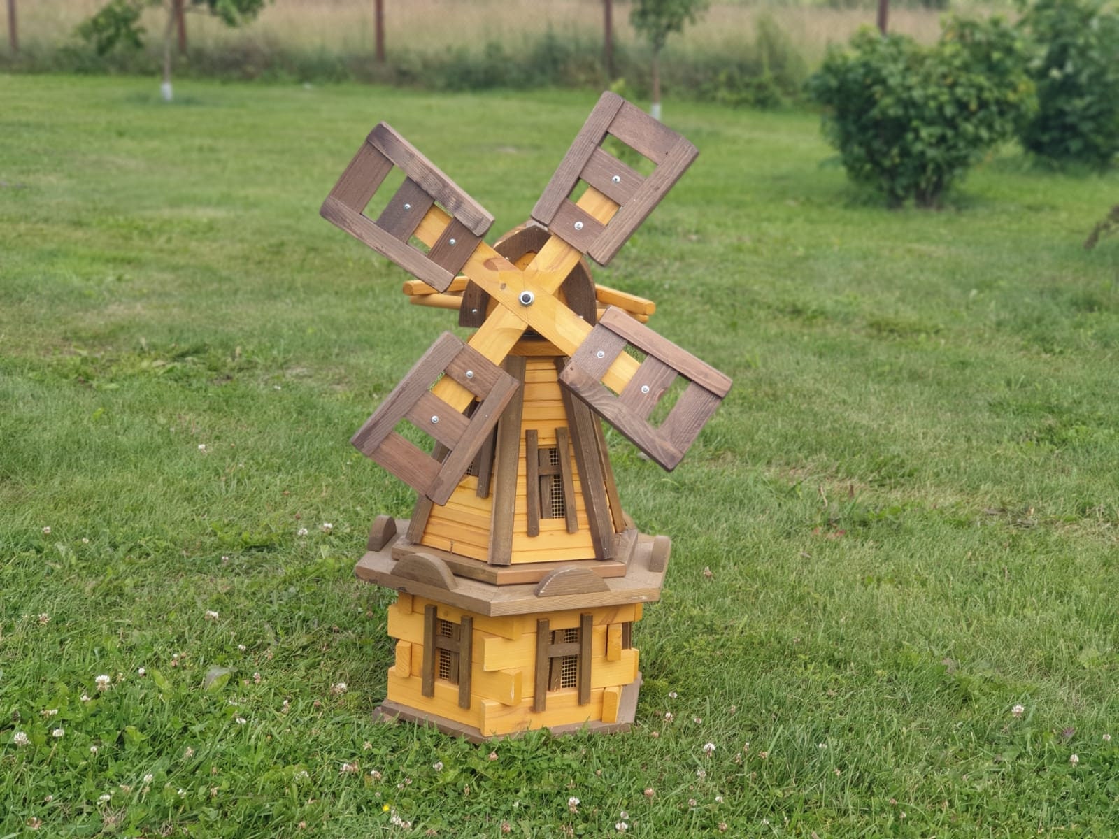 Wooden Windmill. Garden Decor Etsy UK