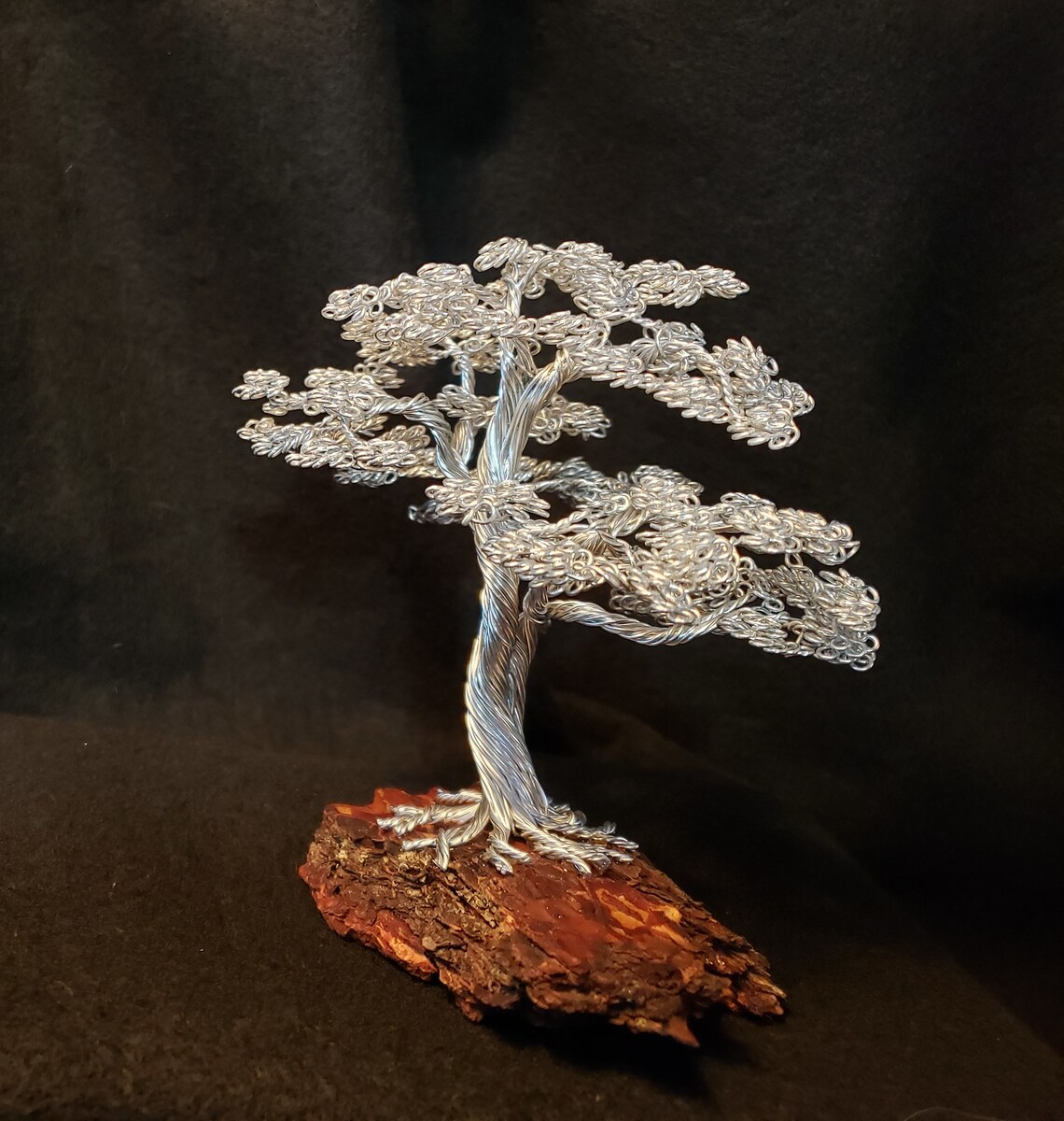 Silver Maple Bonsai Wire Tree Etsy