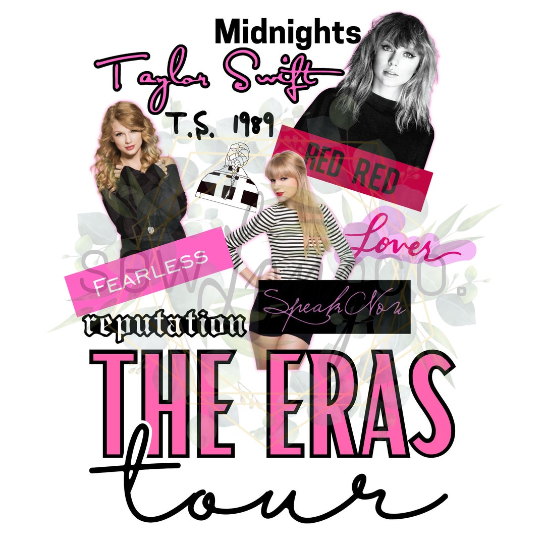 The Eras Tour-png-digital Download-taylor Swift - Etsy
