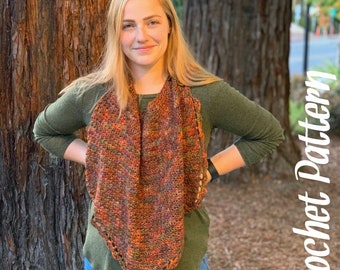 Crochet Pattern Endless Seasons Scarf//Infinity Scarf Pattern//Crochet Nursing Cover//Crochet Cowl Pattern