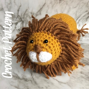 Amigurumi Lion Crochet Pattern//Amigurumi PDF Pattern//Toy Lion Pattern//Baby Shower Gift