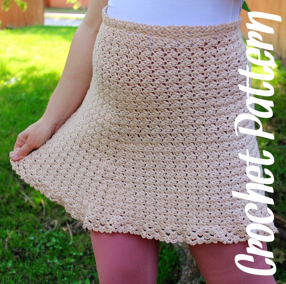 Crochet skirt pattern etsy cheap