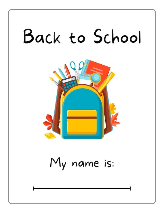 Back To School  Back to school worksheets, School worksheets, Welcome back  to school