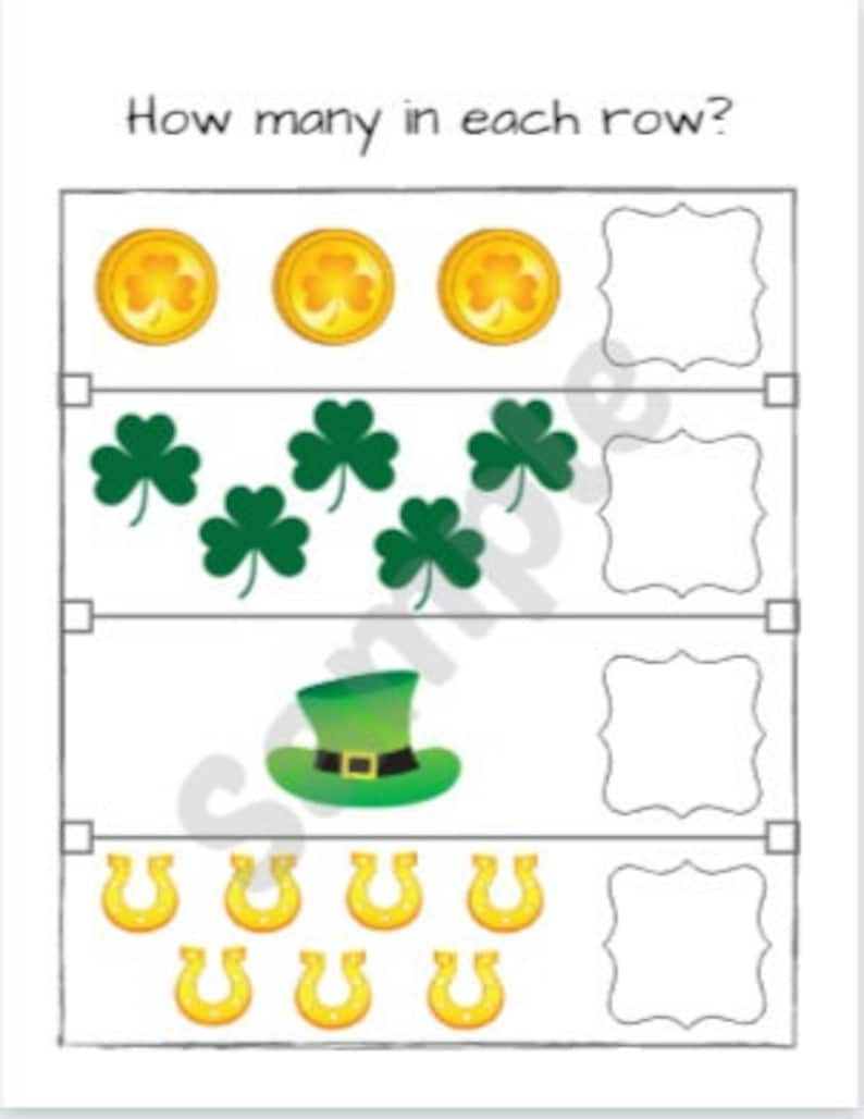 St Printables Activity Pages St Patrick/'s Day Activities Kindergarten Worksheets Patrick/'s Day Printables Preschool Worksheets