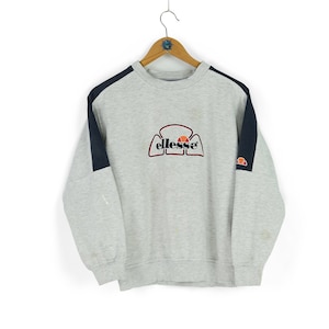 Ellesse colour block fleece crew sweatshirt junior hot sale