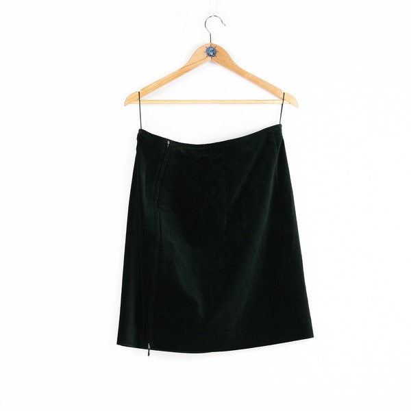 Dark Green Skirt - Etsy