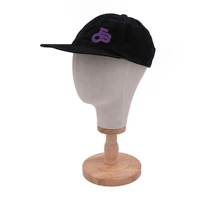 00s Vintage unisex ADIDAS BAYERN MUNCHEN big logo black velour visor cap Size One Size retro football Germany rare deadstock