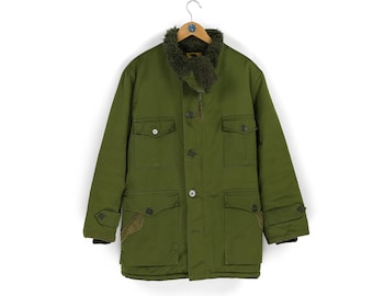 80s Rare Vintage MAMMUT Green Khaki Sherpa Parka Coat Jacket 80s Rare Vintage MAMMUT Green Khaki Sherpa Parka Coat Jacket