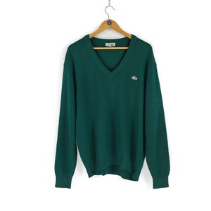 Lacoste green cardigan top