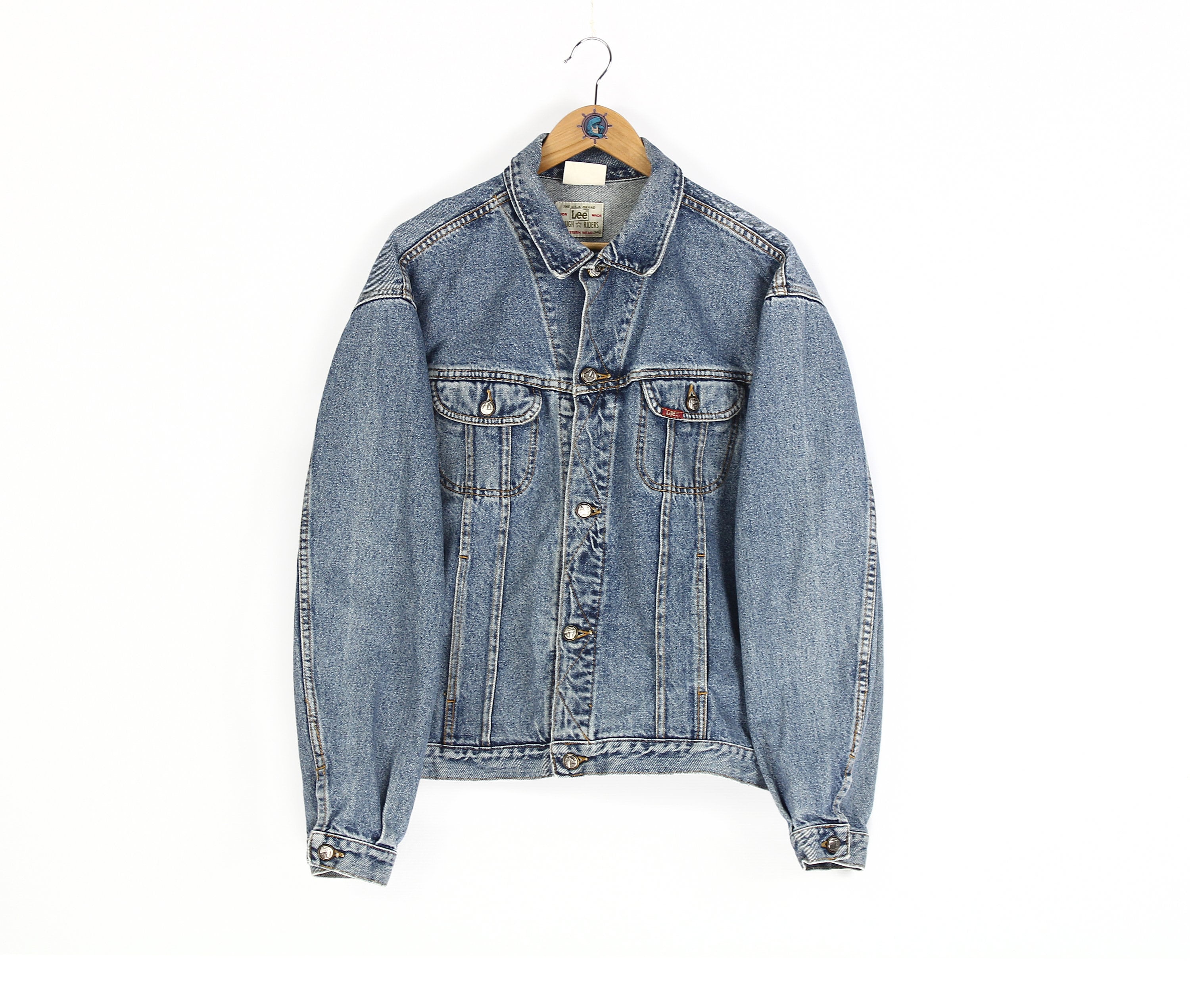 90s Lee Denim Jacket - Etsy