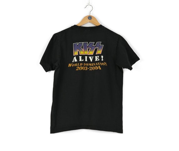 00年代 レア ヴィンテージ メンズ KISS Alive World Domination 2003 