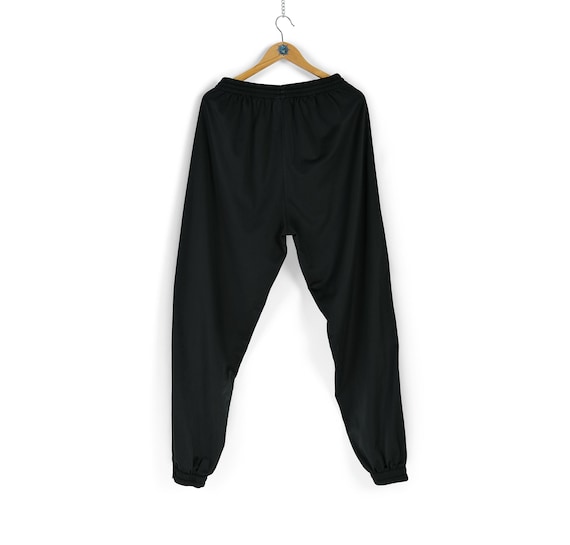 Tuta da uomo vintage REEBOK con logo laterale nero Taglia L