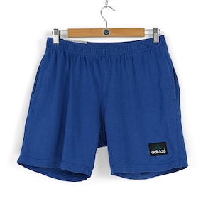 Vintage ADIDAS EQUIPMENT blue shorts Size M 90s summer style athletic clothing