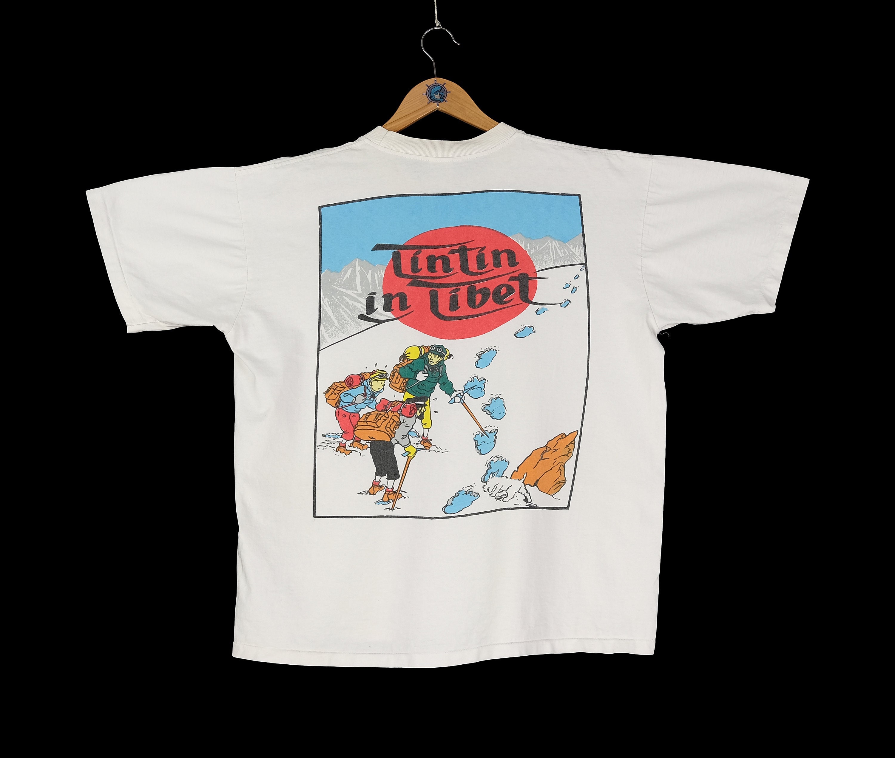 Tintin T-Shirt In Tibet Tintin T-Shirt In Tibet
