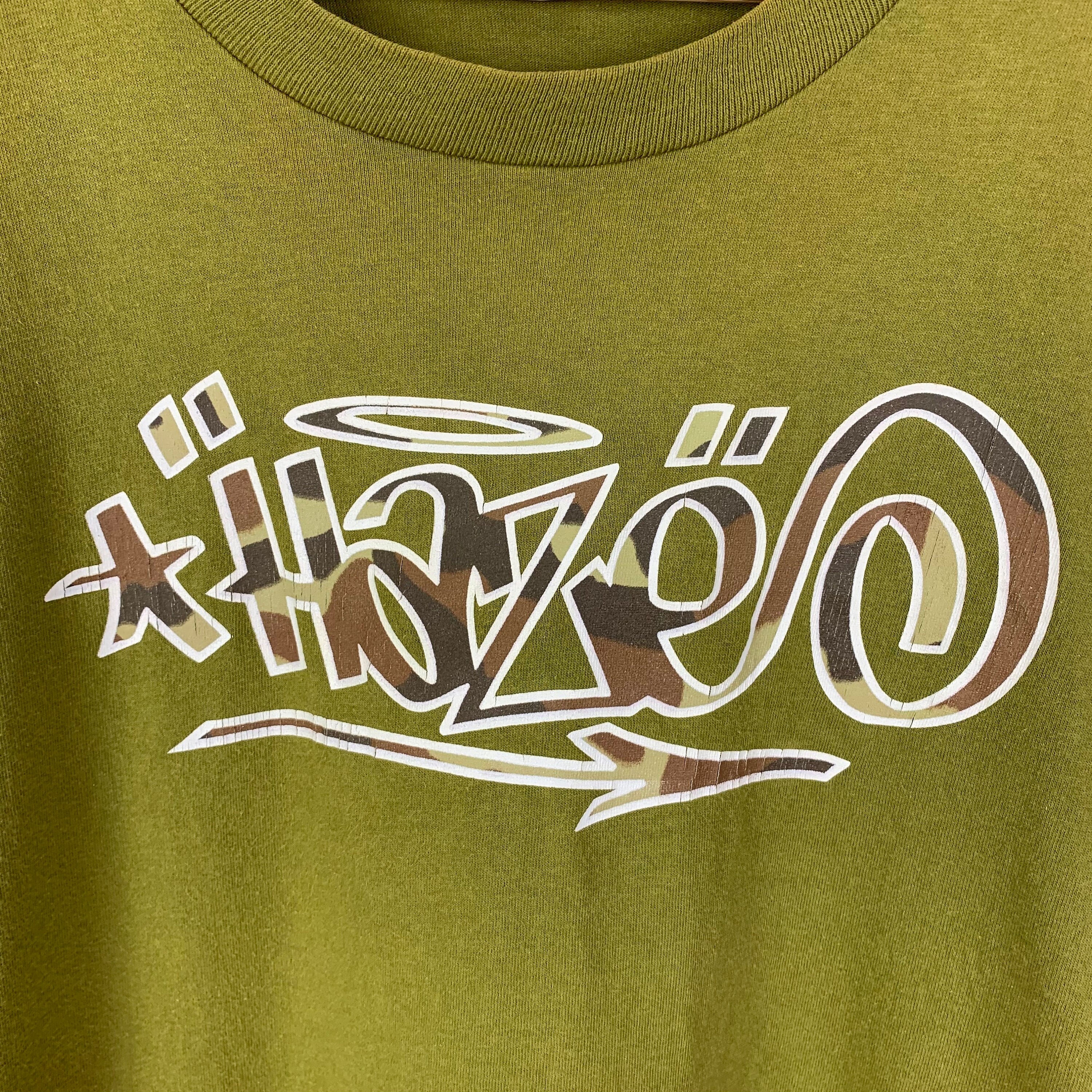 90s Rare Vintage Men's ERIC HAZE Graphics Big Logo Green 90s Rare Vintage Men's ERIC HAZE Graphics Big Logo Green