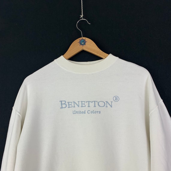 90s Vintage unisex United Colors of BENETTON big … - image 3