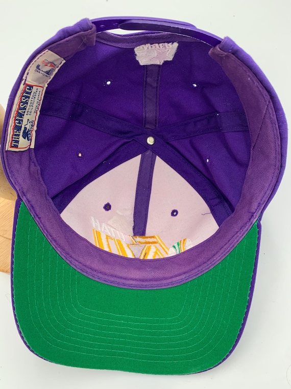 90s Vintage UTAH JAZZ Starter Purple Cap Size One Size Retro