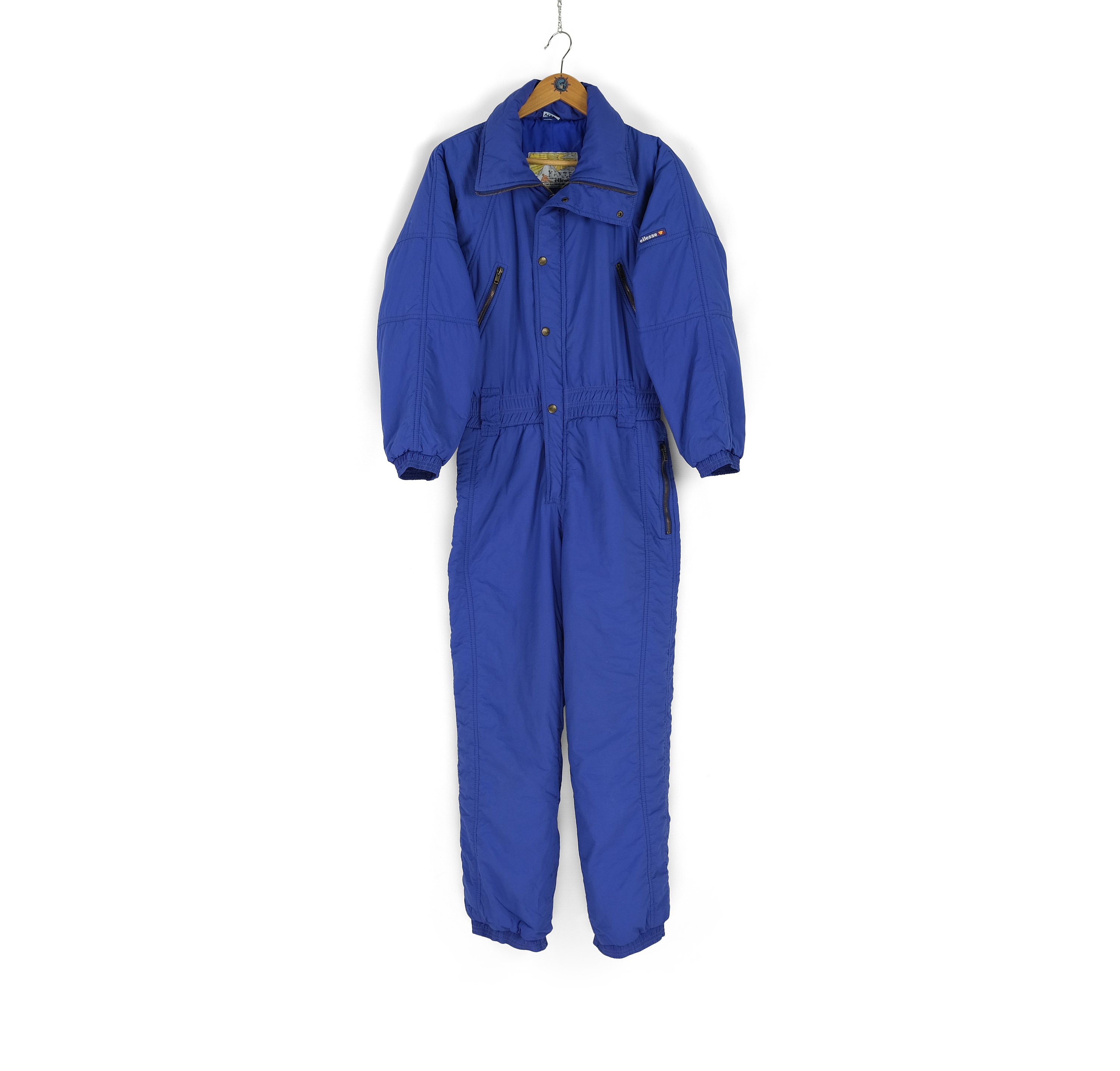 希少 美品 セットアップ オールドエレッセ ELLESSE スノーウエア Y2K