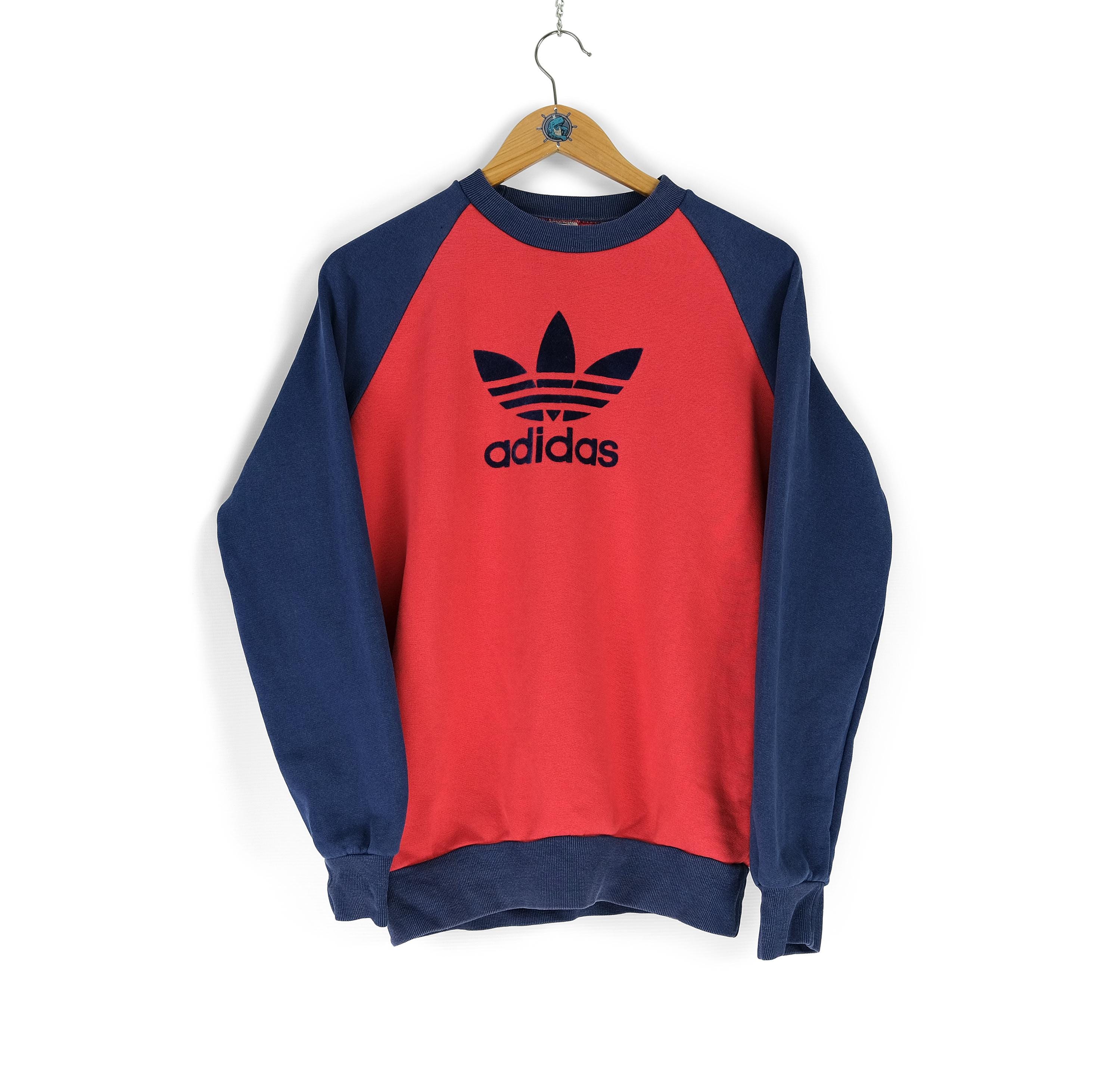 トップス 80s adidas vintage sweat 80s アディダス スウェット Adidas Sweat Shirt | Blue