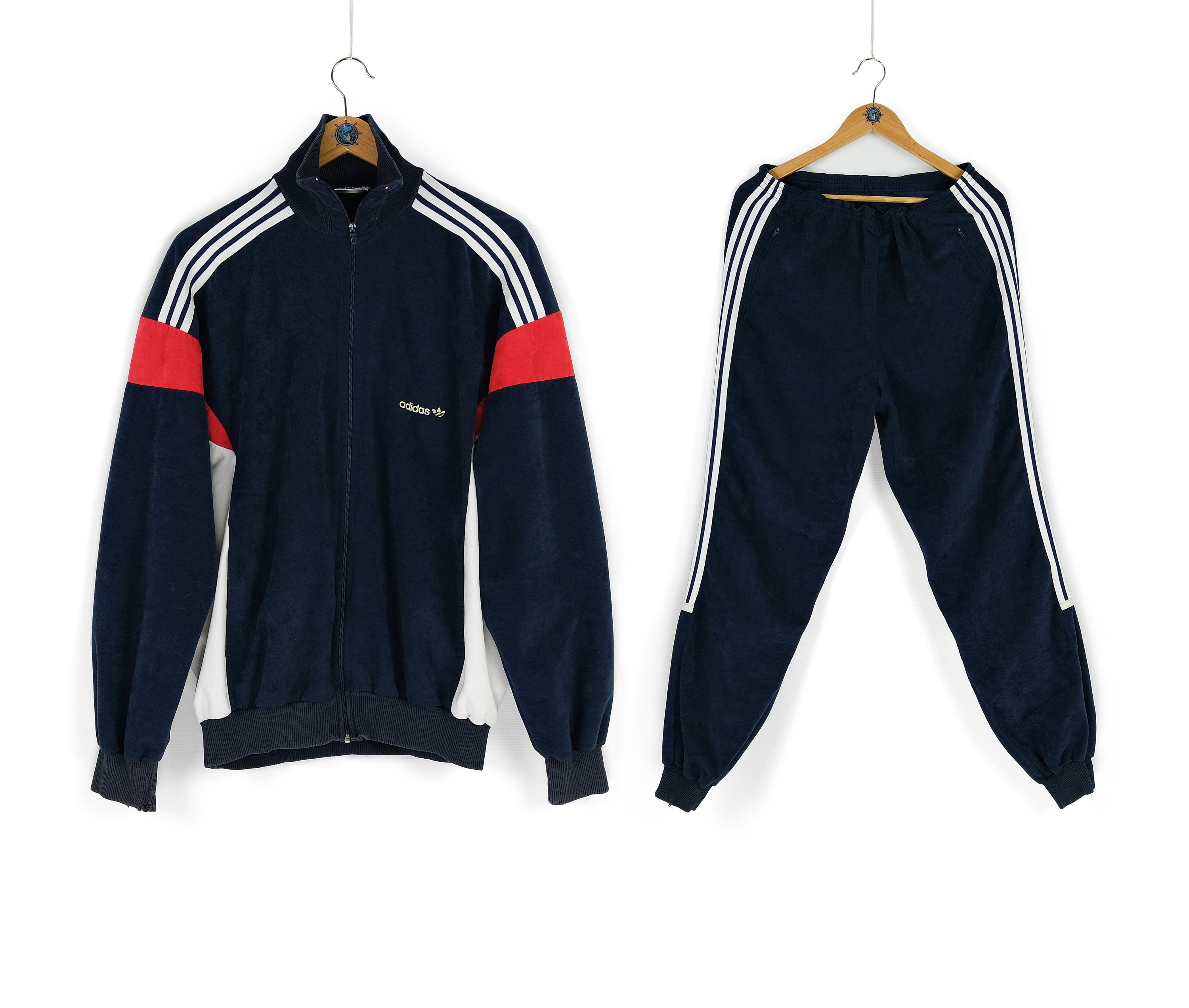 Velour Adidas Etsy