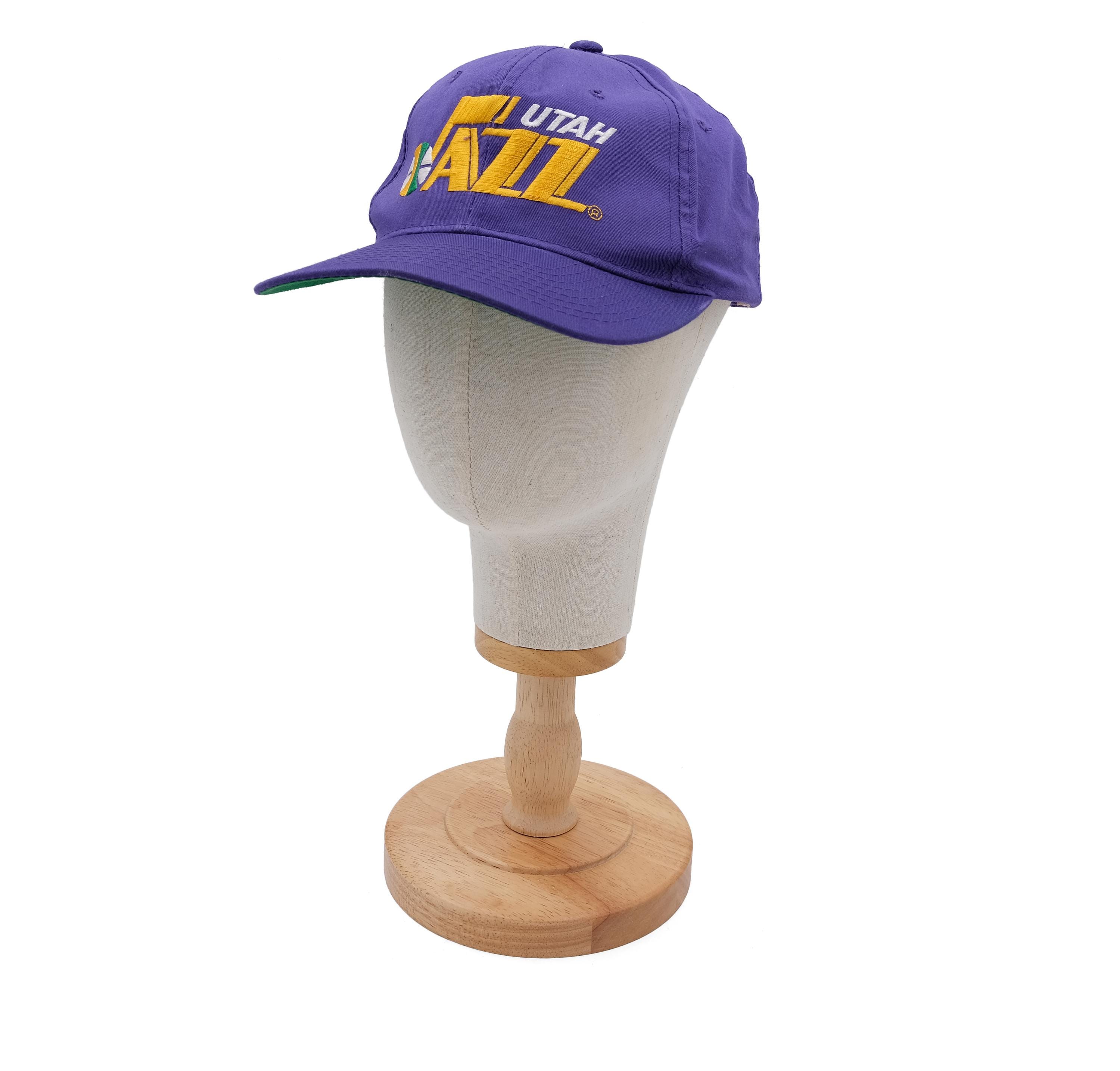 Purple utah jazz hat hotsell