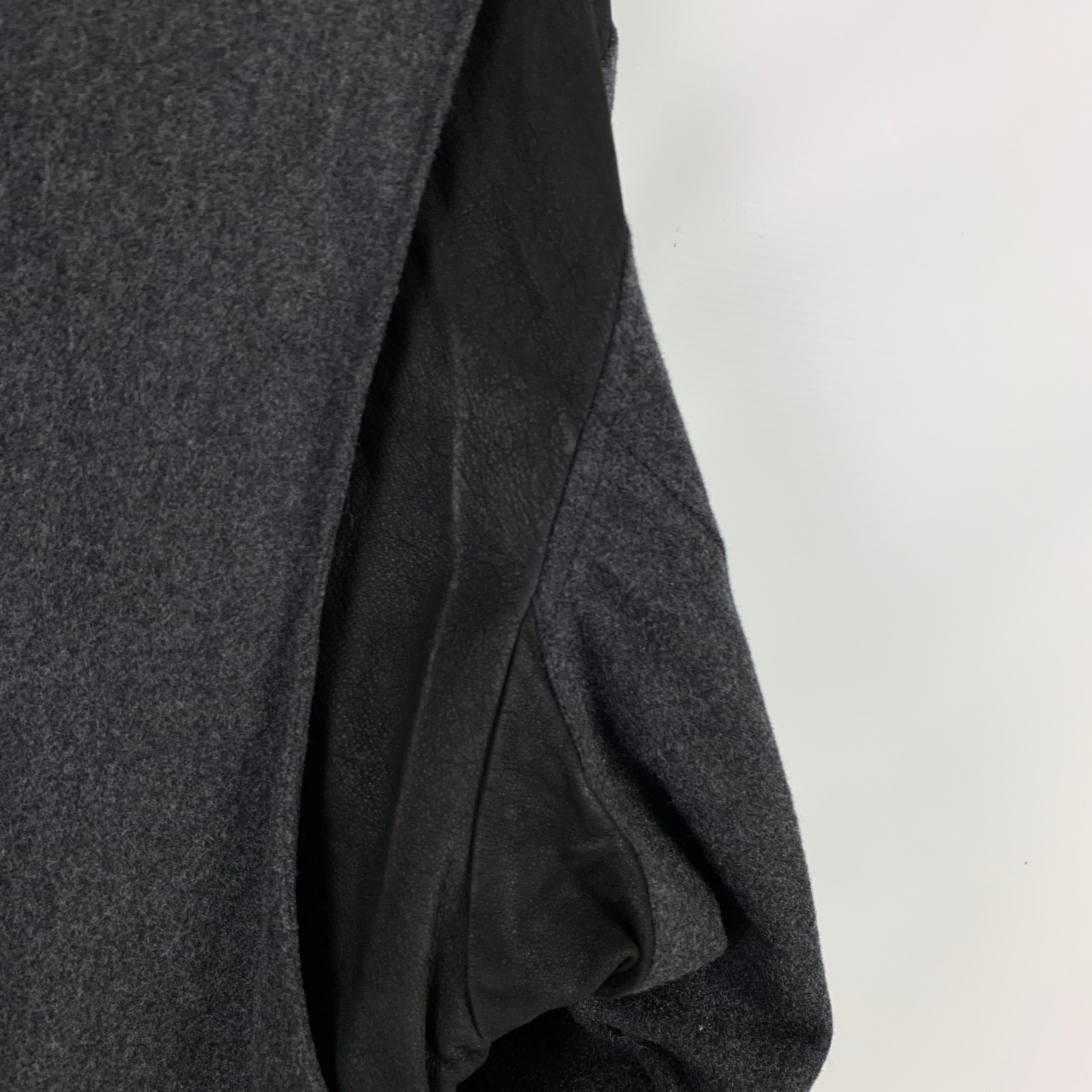 LACOSTE ダークグレー ベスト XXL 古着 90s VTG Lacoste Bomber Jacket 2XL XXL Green White Crocodile Zip