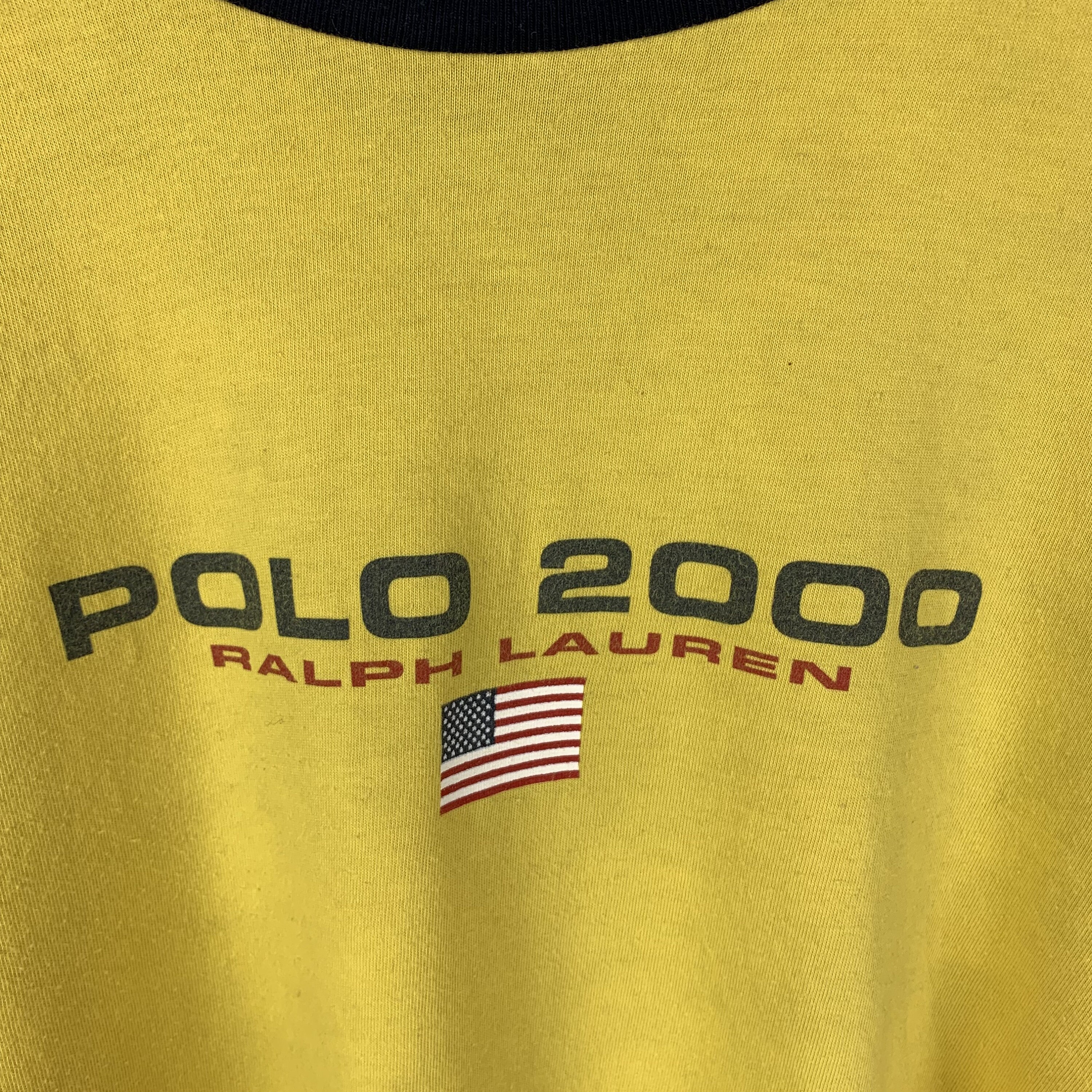 00s Rare Men's Vintage Ralph Lauren POLO SPORT 2000 Big Logo