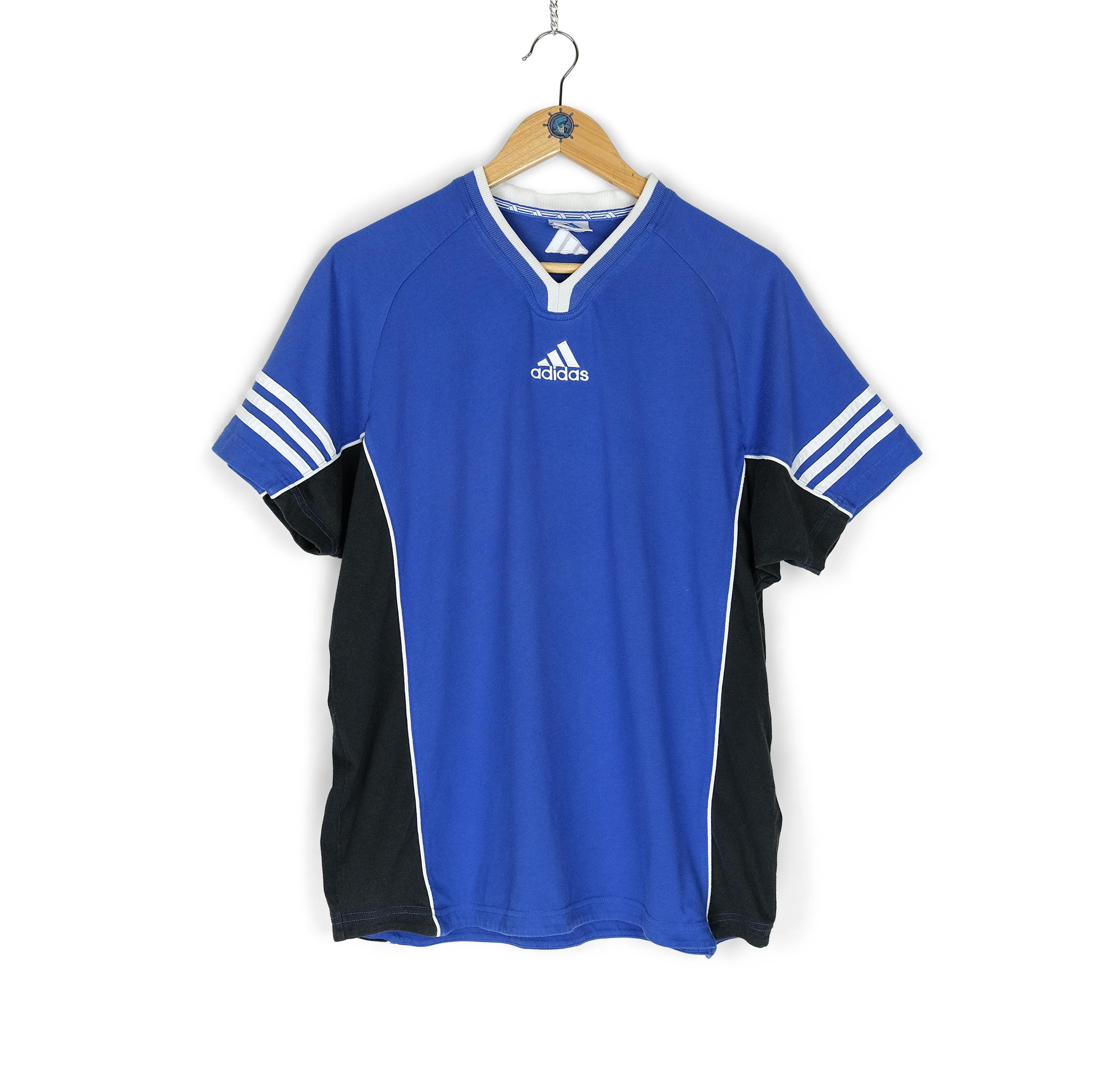 Adidas Vintage L Logo Shirt - Etsy