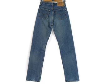 Levi's 501 ジーンズ w24 L28 ヴィンテージ ミディアムブルー Levi's 501 ジーンズ w24 L28 ヴィンテージ ミディアムブルー