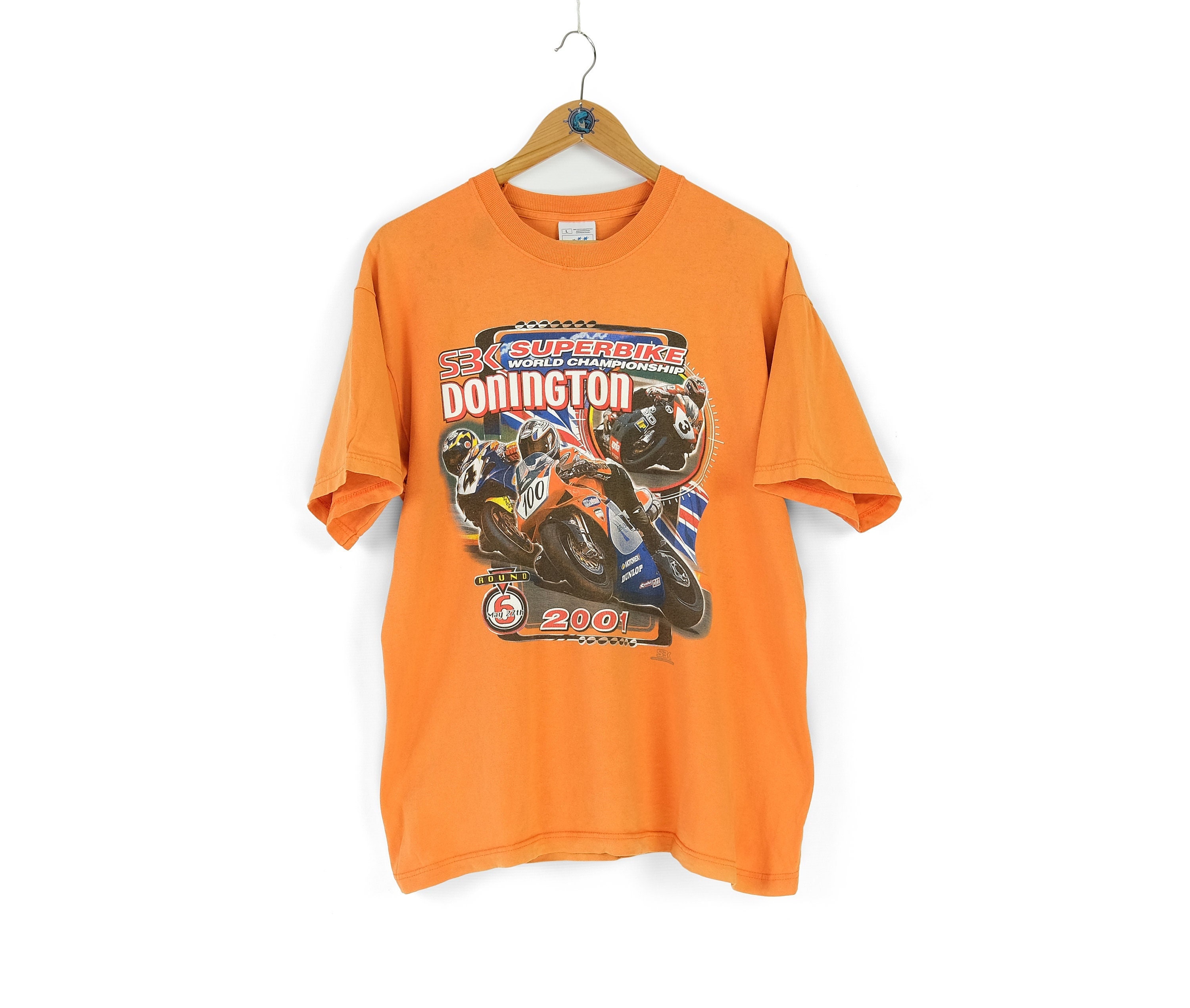 【タイムセール！】 Vintage Rare 00s SUPERBIKE T Orange 2001 Championship World ミニカー