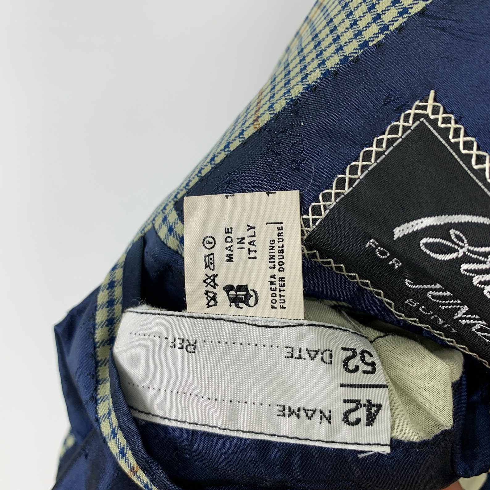 Romain Boyfriend Jacket Vintage Plaid