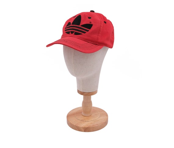 90s Vintage Men's ADIDAS ORIGINALS Big Logo Red Cap Hat - Etsy Canada